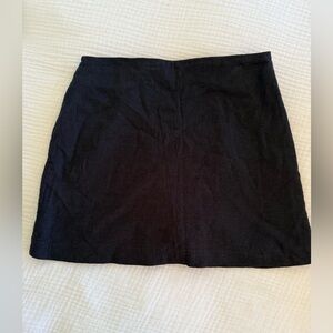 Abercrombie & Fitch Black A-Line Mini Skirt